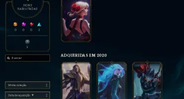 Conta League Of Legends (Vencedora Clash Copa Mundial)