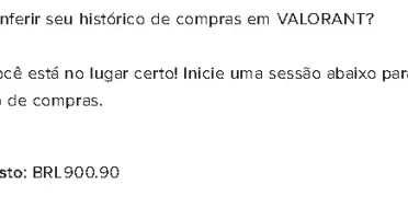 Conta Valorant