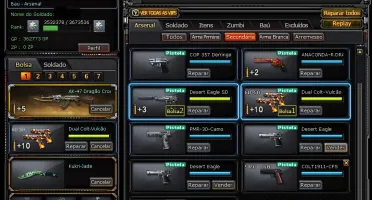 conta crossfire vip + mns
