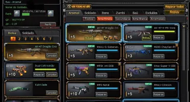 conta crossfire vip + mns