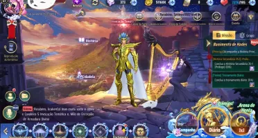 Conta saint seiya a1 pegasus conta antiga