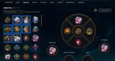 Conta P/League Of legends