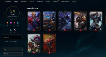 Conta P/League Of legends