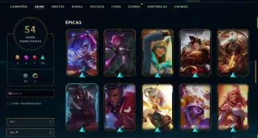 Conta P/League Of legends