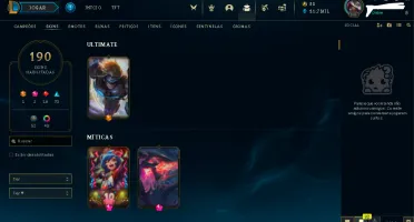 Conta Unranked Lvl 355 Full Skin [ Full Acesso ]