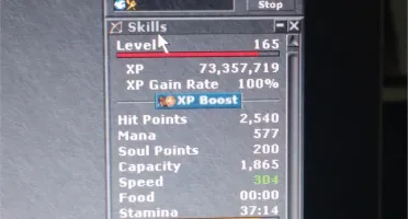 Vendo chars tibia