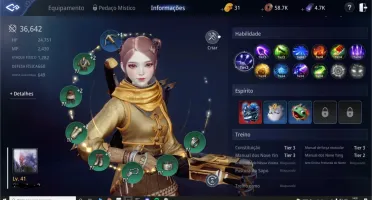 Arbalista LVL 64 65k 2 Pet épico + sub classe