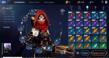 Arbalista LVL 64 65k 2 Pet épico + sub classe