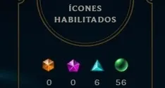 conta prata 1, 101 champs, 28 skins, etc
