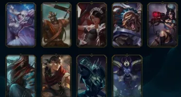 conta prata 1, 101 champs, 28 skins, etc