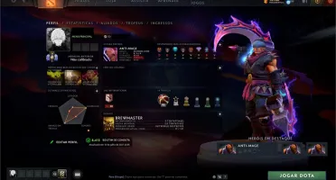 DOTA 2 - CONTA DIVINE 3, COM 5K DE MMR E VÁRIOS ITENS.