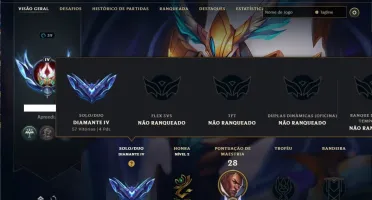 Conta Lol Smurf Diamante