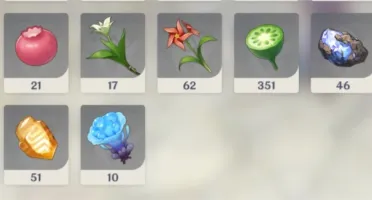GENSHIN IMPACT AR 50- DILIC, Qiqi, Tartaglia, Xiao e mona 5*