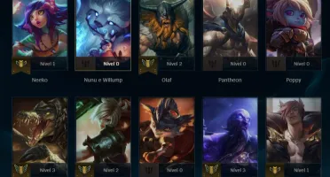 Conta League of Legends Main Top Platina Com 65% De Win