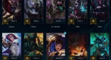 Conta League of Legends Main Top Platina Com 65% De Win