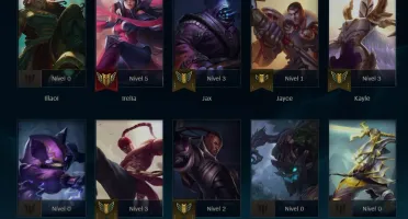 Conta League of Legends Main Top Platina Com 65% De Win