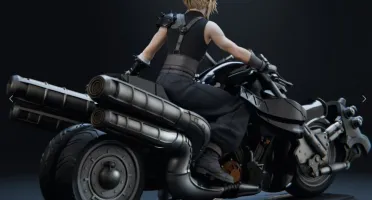 Cloud Ff7 Filme Moto 3D Stl