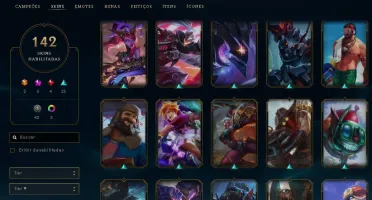 Conta League Of Legends COMPLETA !