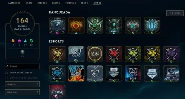 Conta League Of Legends COMPLETA !