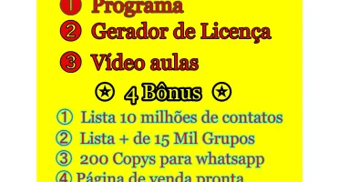 Robô de Vendas + Gerador De Licença