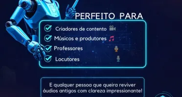 Restaure Áudios Antigos com Qualidade de Estúdio