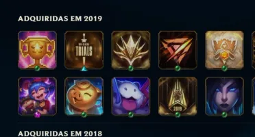 Conta de lol lv 76