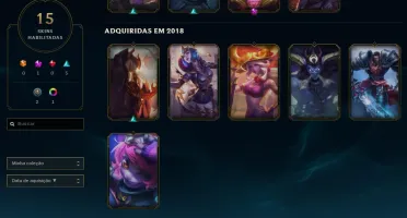 Conta de lol lv 76