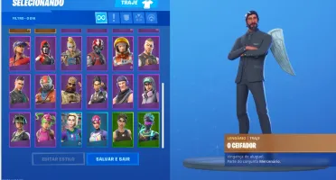 Conta Fortnite Passe 3 e +