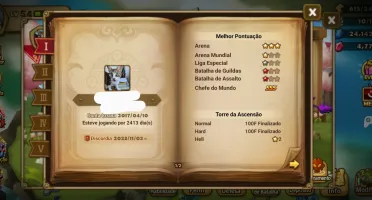 Conta End Game c3 Summoners War