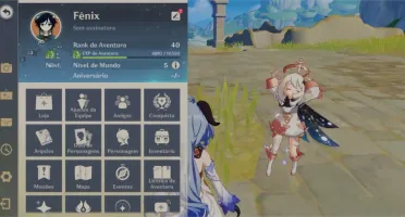 ***VENTI + GANYU + JEAN C1 + ARMAS 5ESTRELAS***