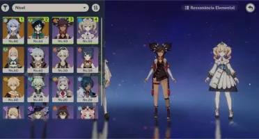***VENTI + GANYU + JEAN C1 + ARMAS 5ESTRELAS***