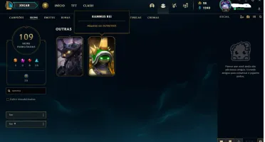 Conta de LoL com todas as skins mais raras do jogo.