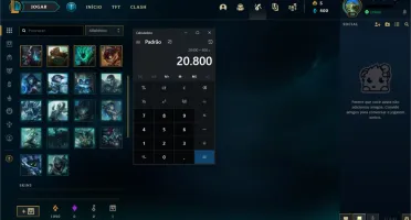 CONTA UNRANKED DE LEAGUE OF LEGENDS