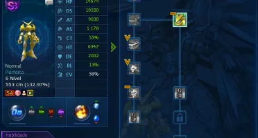 Conta LADMO Omega Com Ox, DB e Fang Shin