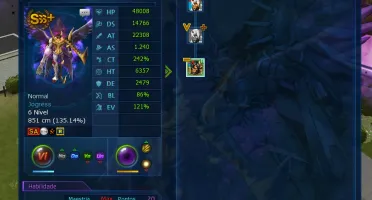 Conta LADMO Omega Com Ox, DB e Fang Shin