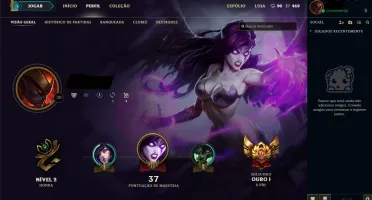 Conta de League of Legends