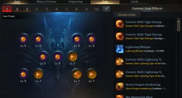 Conta Lost Ark STRIKER 1455 Kazeros - Arma + 20