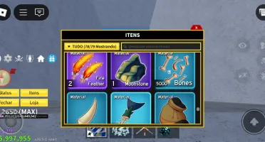 🌊 Conta Blox Fruits Level 2650 (Max) — R$35! 🌊