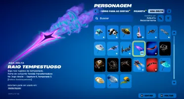 Conta de fortnite, +32 skins,+50 picaretas