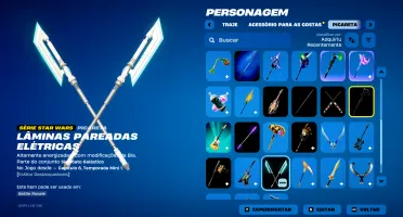 Conta de fortnite, +32 skins,+50 picaretas