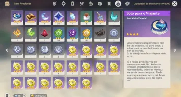 11 personagens 5 estrelas + 10 armas 5 estrelas