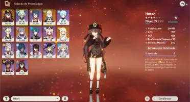 Genshin Impact - Hutao + Jean + Keqing