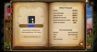 Conta +45 nat 5* muitas transmog e LDs 4*