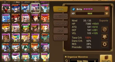 Conta +45 nat 5* muitas transmog e LDs 4*