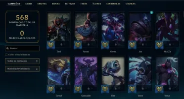 CONTA LOL (SEASON 3) + WILDRIFT + VALORANT