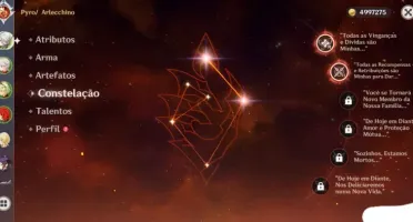 Conta Genshin Impact End Game Ar 55 + 142 Giros no Garantido