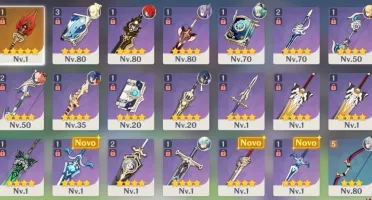 Genshin Impact -RANK 47 -Qeking C1 arma passe+Diluc C1+Ganyu