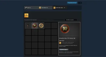 Conta da Steam com 15 anos com Prime no Cs