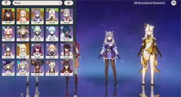 đ„ Hutao+Yoimiya+Keqing C1+Sayu C1đ„ AR44