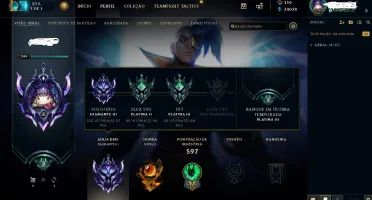 Conta LOL - DIAMANTE III